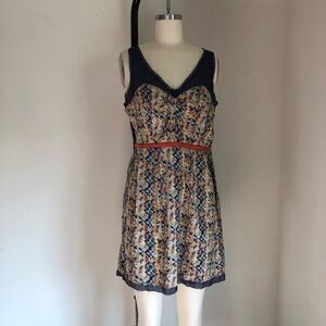 Staring at Stars Multi Colored Dress